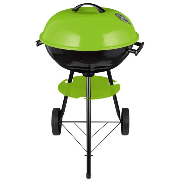 All-Season 17 Inches Garden Patio Design Apple Shape Outdoor BBQ Grill Charcoal Smoker