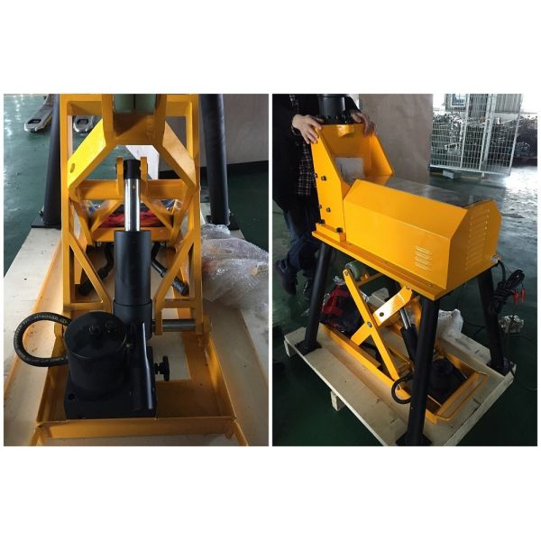 STG24A 8'' - 24'' steel pipe Roll Groover Machine for heavy duty couplings and grooved pipes