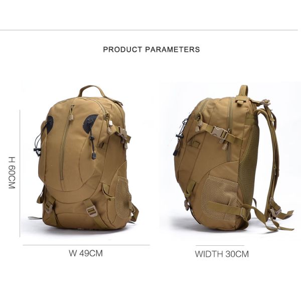 Sport Outdoor Military Molle Tactical Gear Backpack Camping Hiking Trekking