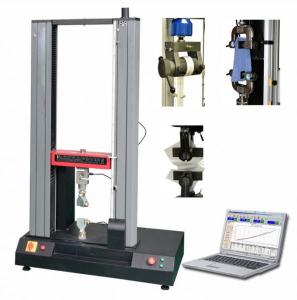 China Single Phase Tensile Test Equipment Load Cell Fabric Tensile Tester on sale