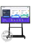55" 85" Android OPS Interactive Multi Touch Screen Whiteboard For Zoom Meeting