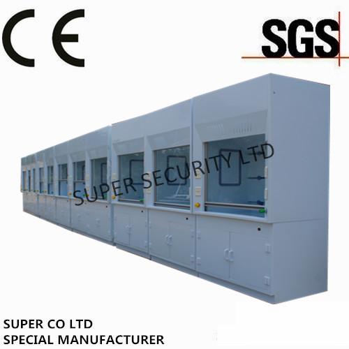 Quality Poly Ducted Laboratory Chemical Fume Hood / Cupboard with PP Cup Sink for testing, lab use for sale