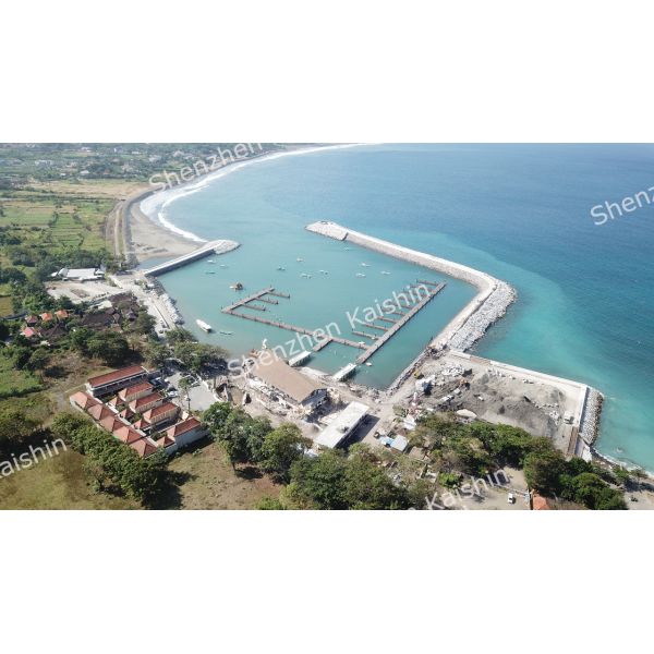 KS1200 Marine Alloy Floating Pontoon Dock Finger Freeboard Rubber Fender