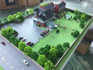 Wholesale Laser cut 3D Architecture House Model Machine Cut / Handmade Technic from china suppliers