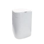 17.5L Motion Sensor Trash Can One Click Open Automatic Trash Bin White Color