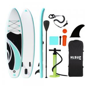 China Alansma 320*80*15cm Water Sport Surfboard  Inflatable Stand Up Paddle Board on sale