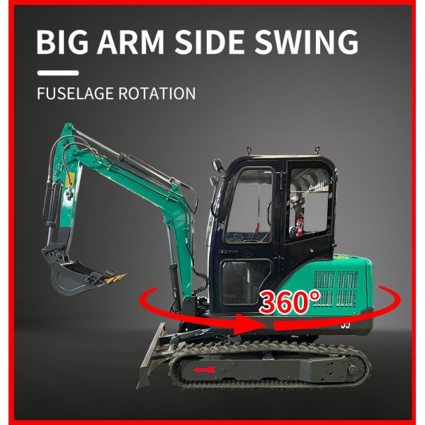 34kw Backhoe Mini Excavator Manufacturer with Changchai 490 Engine