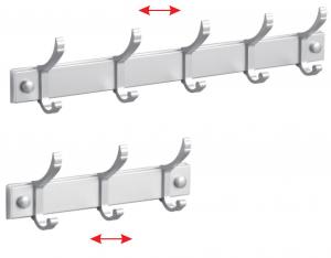 Wholesale Heavy Duty Stainless Steel Bathroom Hooks , Wall Mounted Coat Hooks Multifunctional from china suppliers