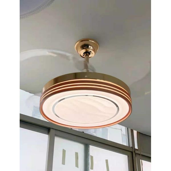 Smd2835 240v Remote Led Ceiling Fan With Light