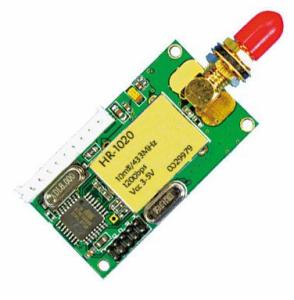 Wholesale Wireless Rf Module With 10mW ~ 100mW Output Power, UHF Wireless Rf Transceiver HR-1020 from china suppliers