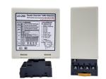 White 2 Channel Loop Detector Road Loop Detector with 17 Dip Switch