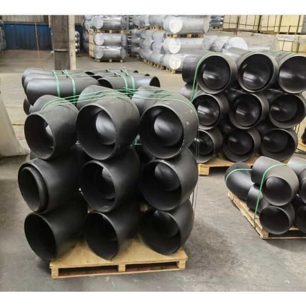ASME B16.9 Butt Welded Pipe Fittings SCH10 SCH20 STD SCH40 SCH80 Black Steel Elbow
