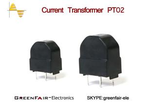 China PT02 Current Potential Transformer 1mA 50 - 20KHz Low Profile Heavy Resistor Load on sale