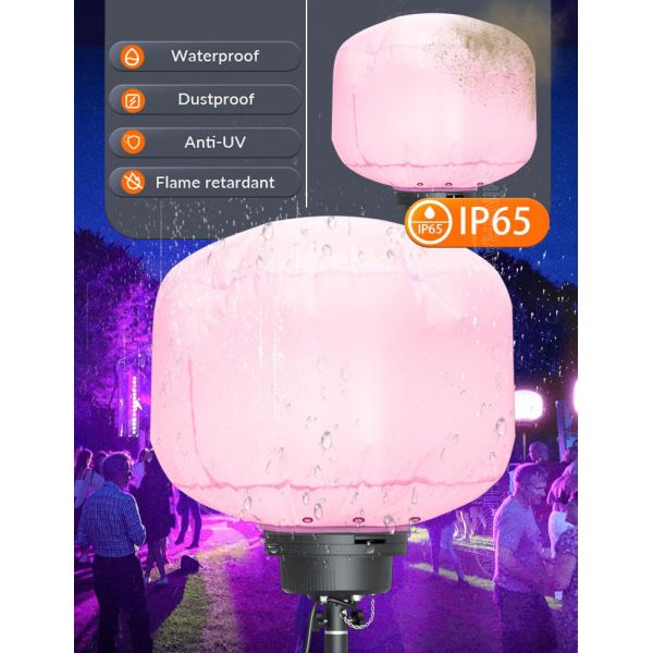 11250lm Balloon Light Tower 150Watt Portable Work Light For Events