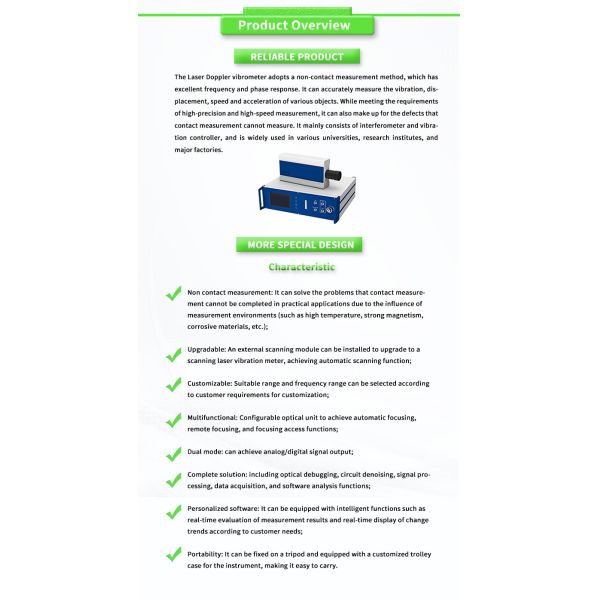 Single point laser Doppler vibrometer sensor for building acceleration speed detection