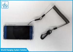 Wholesale 7x19 Coated PU Anti Lost Retractable Safety Lanyard from china suppliers