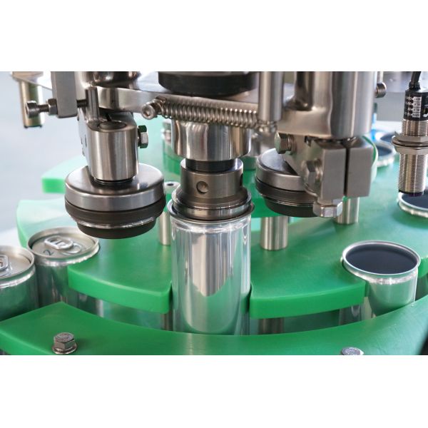 3000CPH Single Head Automatic Canning Machine Automatic Can Sealer