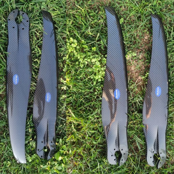 ROS motor Ros 100 125 200 engine paramotor carbon propeller powered parachute propellers 125cm 130cm 2 blades 3 baldes