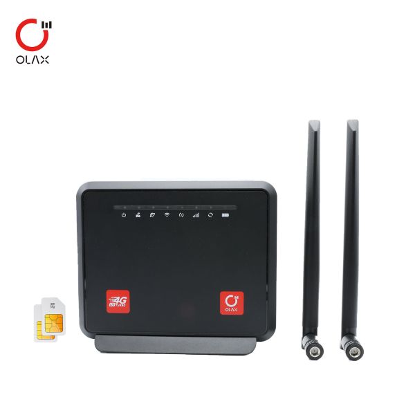 Wholesale Price OLAX MC60 eSIM 5000mAh B28 indoor 4G home wireless wifi 6 Bypass router 4G LTE CPE Routers with sim card