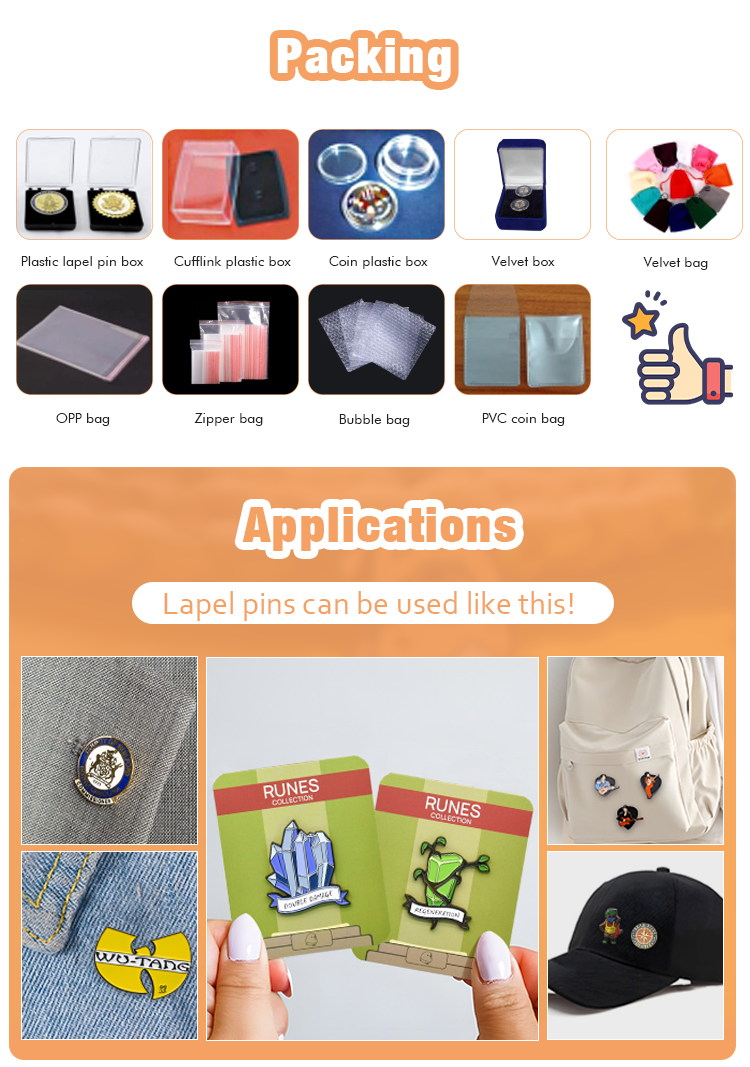 High quality Wholesale Custom Logo Enamel Lapel Pins Manufacturer Badge Metal Craft with Plating Technique Soft Hard Enamel Brooch Coins from China