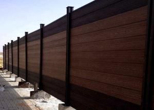 Wholesale Recycled Composite WPC Fence Panels Security Low Maintenance from china suppliers