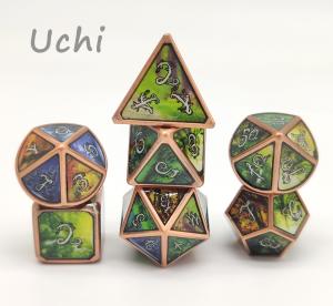 Sturdy Practical Miniature Dice Set , Wear Resistant Micro DND Dice