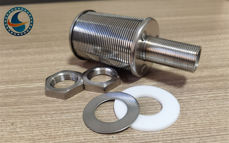 Wholesale Wedge Wire Screen Filter 304 Stainless Steel Water Nozzle With M24 Threaded from china suppliers