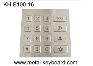 China Kiosk Metal PinPad with Water - Proof Vandal resistant Keypad on sale