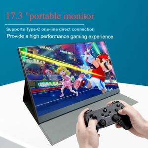 1920x1080 Portable LCD Screen 17.3 Inch Portable Monitor For Laptop