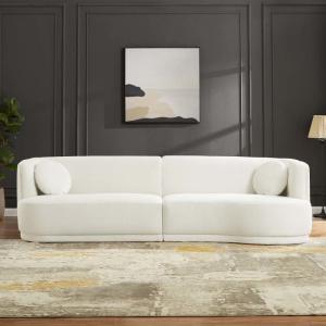 China Sectional White Living Room Fabric Sofas Modular Fabric Sofa Set on sale