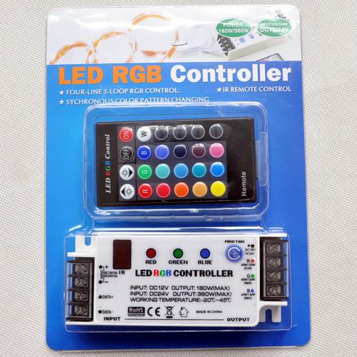 Quality KooSion Four Line 3 Loop RGB Controller 12/24V for sale