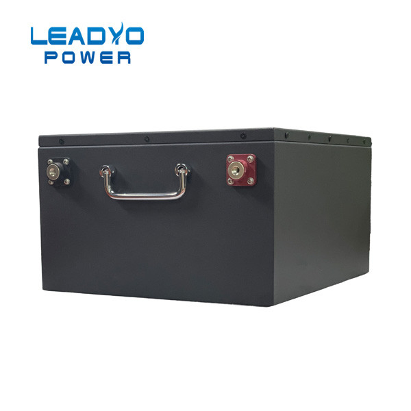 48V 100Ah LiFePO4 Golf Cart Batteries 300A/10s Peak Current Over Current Protection