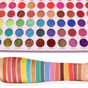 80 Colors Shimmer Glitter Pigmented Eye Shadow Mineral Waterproof