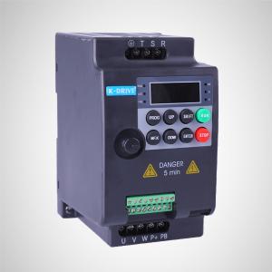 Wholesale Practical 0.75KW Three Phase Inverter Single Phase VFD 1HP With LCD Display from china suppliers