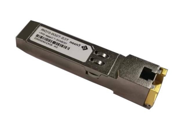 Quality Hot Pluggable Copper Transceiver SFP RJ45 3.3V High Speed TCS-TGD0-01DCR for sale
