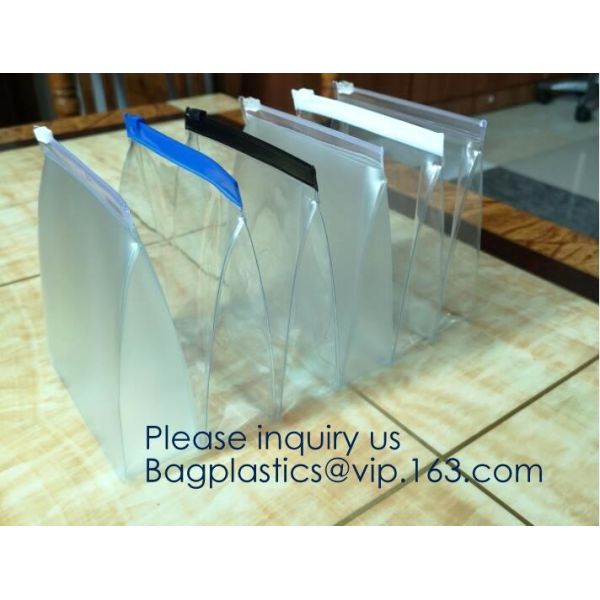 Swimwear Bag, Cosmetic Piping Plastic Zipper Pouch With Handle Holographic Makeup Bag Pvc Cosmetic Bag, biodegradable