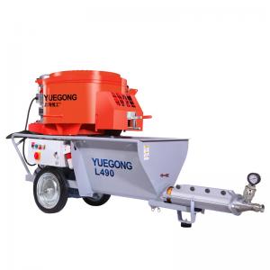 Wholesale Electric Mortar Mixing Spraying Machines Concrete Cement Plastering Sprayer from china suppliers