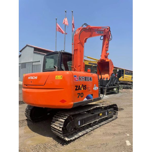 second hand zaxis70 zaxis 70 Hitachi zx70 Hitachi70 7 ton mini excavator for sale