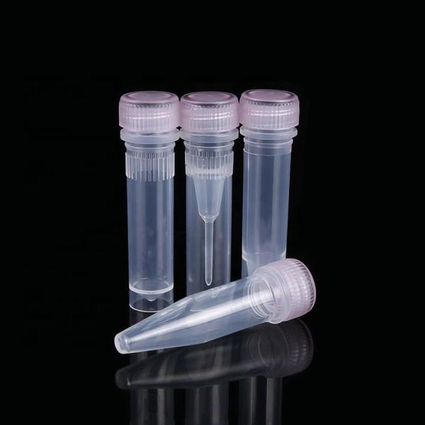 Quality 1.5ml Conical Bottom Microcentrifuge Tube Sample Tube With Screw Hat for sale