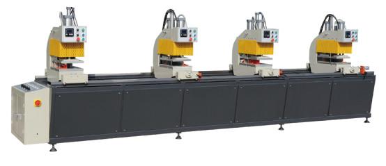 Quality uPVC Windows Door Assemble Machine/ uPVC Window Color Profile Four Heads Seamless Welding Machine for sale