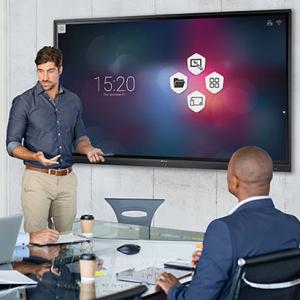 Wholesale Ir Touchscreen Interactive Display With Av Output Ports Compatible With Mac Os from china suppliers