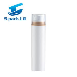 Wholesale 100ml 150ml Cosmetic PP Plastic Airless Pump Bottles For Facial Cleanser from china suppliers
