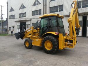 China 4X4 Backhoe Wheel Loader New Condition Reliability Small Backhoe Loader on sale