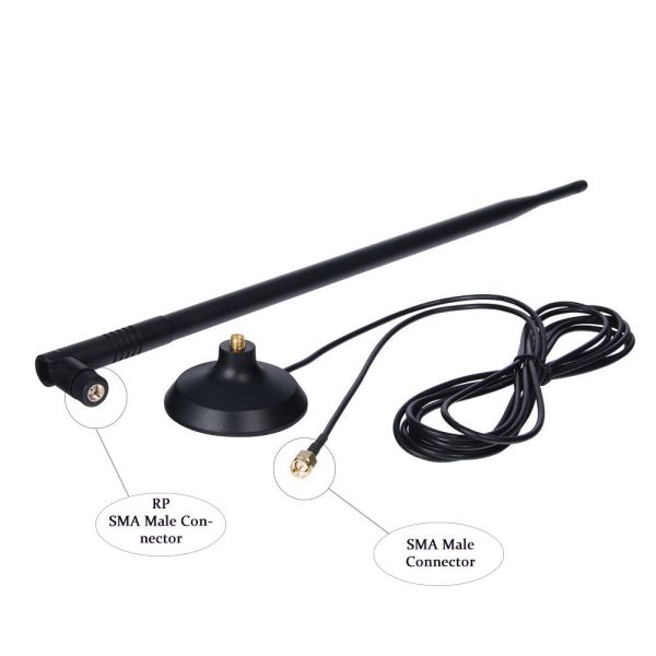 Vertical Polarization Type 9dBi WiFi Booster Antenna for Strong and Stable Coverage