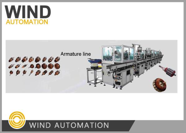 Quality CE Armature Winding Machine Dc Commutator Motor Fully Automatic Production Line for sale
