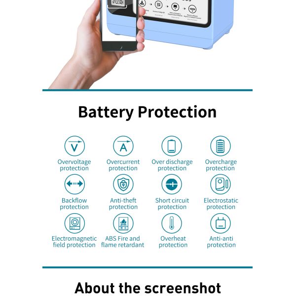 5000mah 8pcs Shared Power Banks E1008 Scan QR To Rent