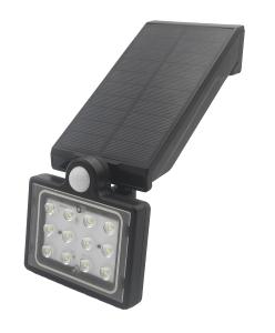 China ABS PC Solar Sensor Wall Light 12 Pcs SMD 200lm 3.7V 1500 MAh 18650 Lithium Battery  295g on sale