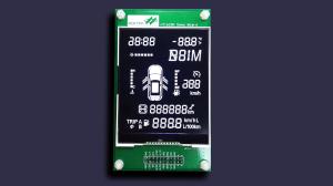 Wholesale 7 Segment Numeric LCD Panel REACH FSTN Positive For Thermostat from china suppliers
