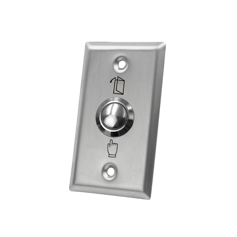 Flush Mount Momentary Switch Door Exit Push Button For Access Control OEM Sign
