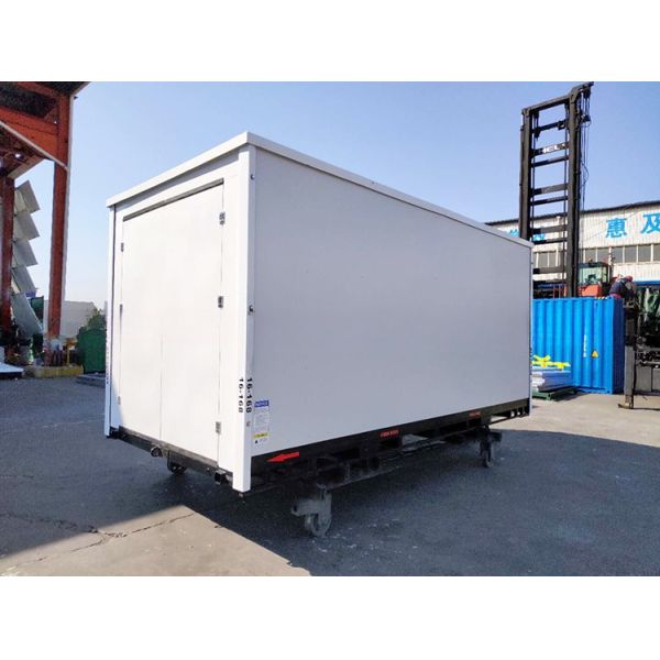Workshop Storage Solution 16ft Foldable Self Storage Portable Sandwich Panel Container